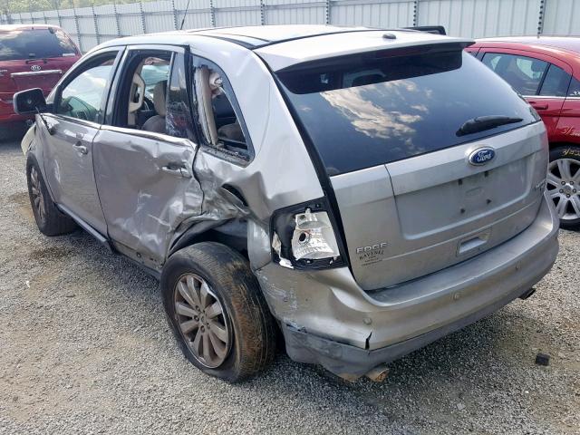 2FMDK49C88BA00740 - 2008 FORD EDGE LIMIT SILVER photo 3