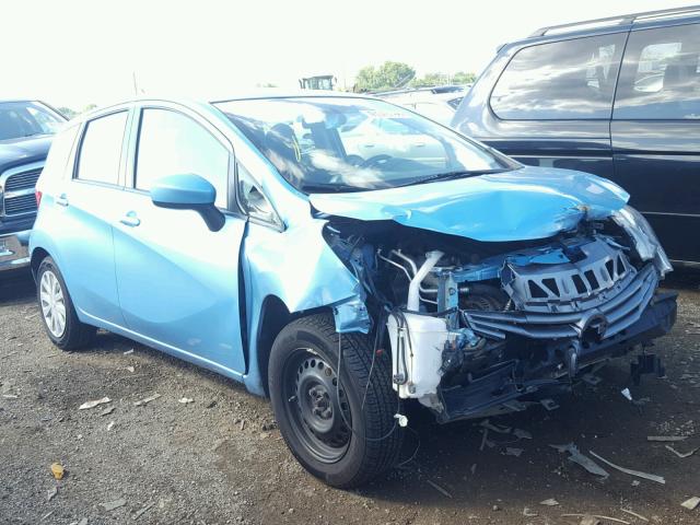 3N1CE2CP9FL372261 - 2015 NISSAN VERSA NOTE BLUE photo 1