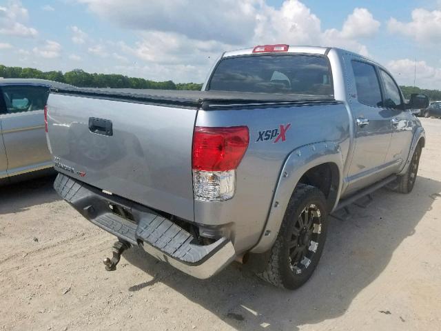 5TFEY5F12DX139538 - 2013 TOYOTA TUNDRA GRAY photo 4