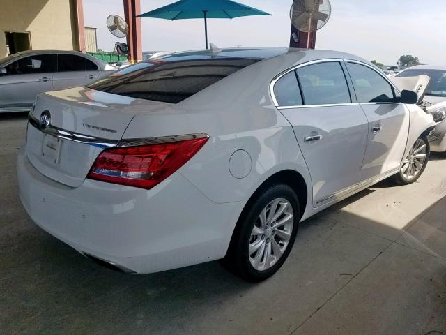 1G4GB5G30EF138174 - 2014 BUICK LACROSSE WHITE photo 4