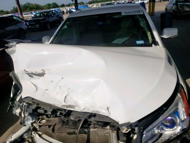 1G4GB5G30EF138174 - 2014 BUICK LACROSSE WHITE photo 7