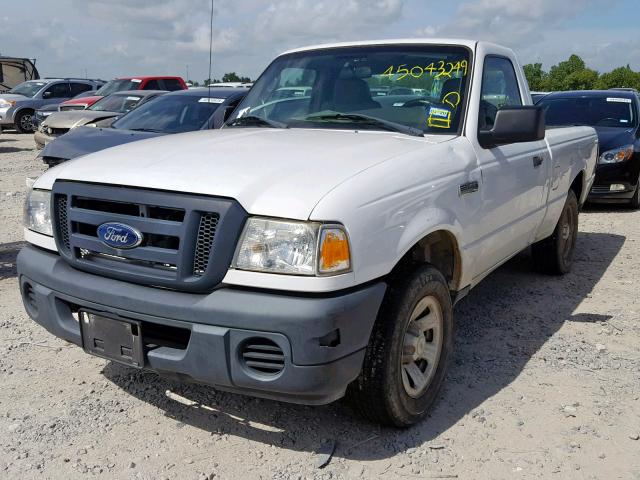 1FTYR10DX9PA63368 - 2009 FORD RANGER WHITE photo 2