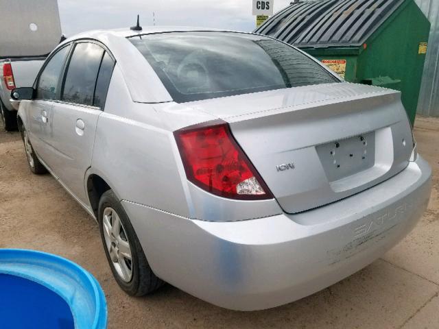 1G8AZ55F56Z103353 - 2006 SATURN ION LEVEL SILVER photo 3