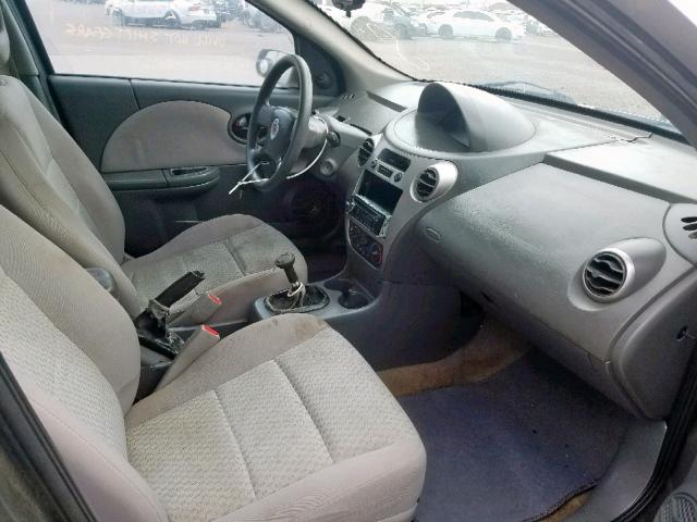 1G8AZ55F56Z103353 - 2006 SATURN ION LEVEL SILVER photo 5