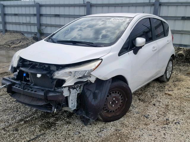 3N1CE2CPXFL405624 - 2015 NISSAN VERSA NOTE WHITE photo 2