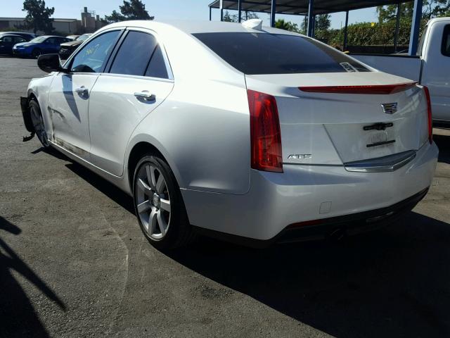 1G6AA5RAXF0116621 - 2015 CADILLAC ATS WHITE photo 3