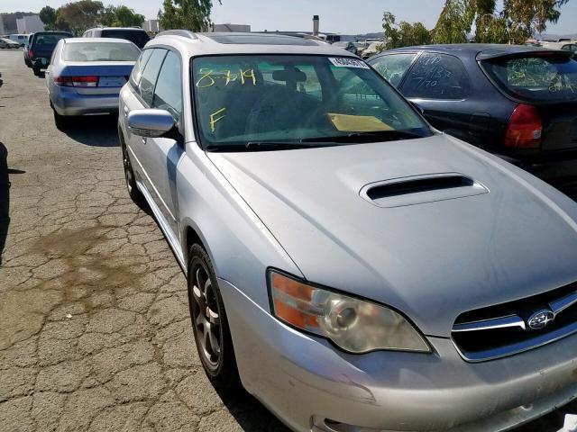 4S3BP676164305462 - 2006 SUBARU LEGACY GT SILVER photo 1