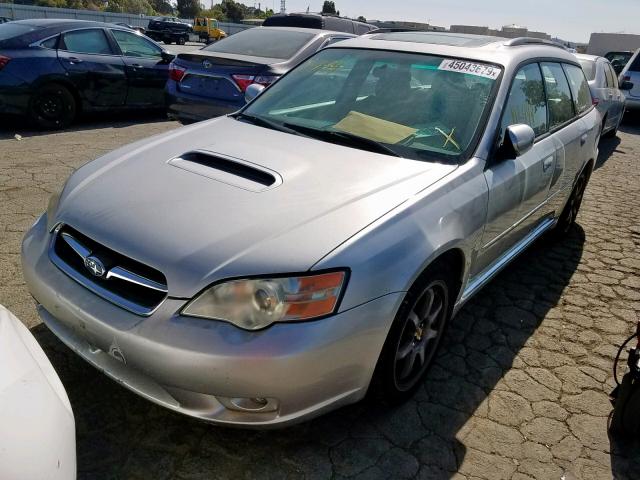 4S3BP676164305462 - 2006 SUBARU LEGACY GT SILVER photo 2