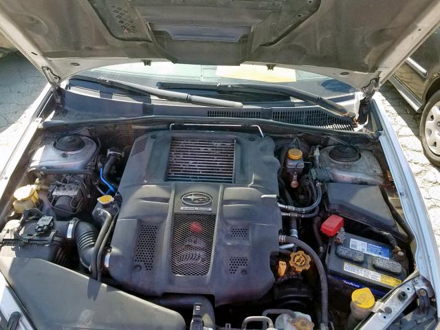 4S3BP676164305462 - 2006 SUBARU LEGACY GT SILVER photo 7