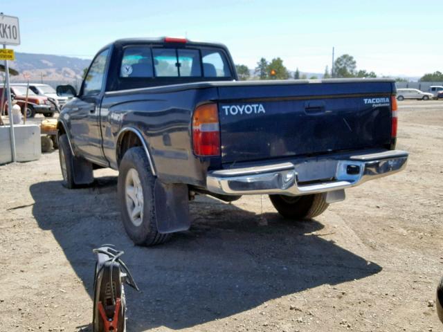 4TANM92N3XZ528334 - 1999 TOYOTA TACOMA PRE BLACK photo 3