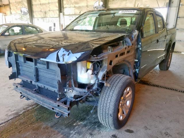 1GCGTCE38G1115928 - 2016 CHEVROLET COLORADO L BLACK photo 2