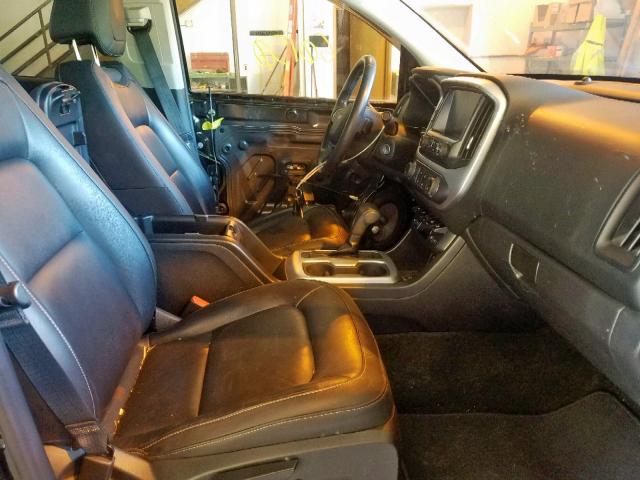 1GCGTCE38G1115928 - 2016 CHEVROLET COLORADO L BLACK photo 5