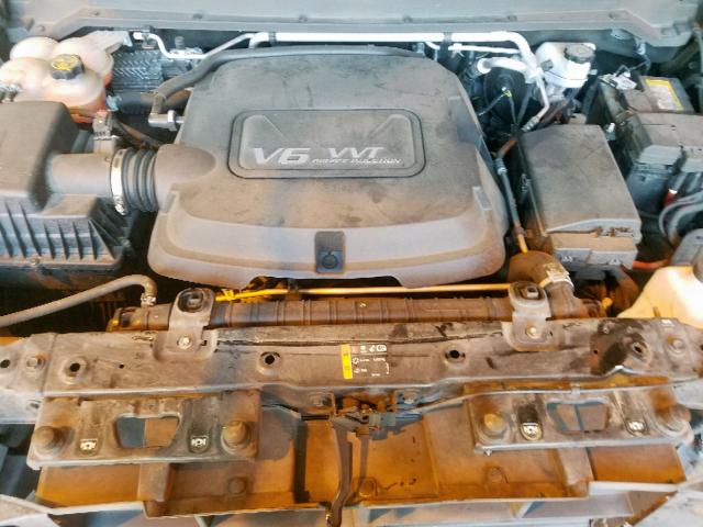 1GCGTCE38G1115928 - 2016 CHEVROLET COLORADO L BLACK photo 7