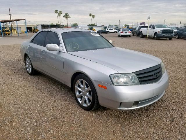 JNKAY41E83M000497 - 2003 INFINITI M45 SILVER photo 1