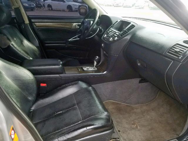 JNKAY41E83M000497 - 2003 INFINITI M45 SILVER photo 5