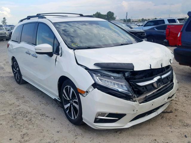 5FNRL6H99KB003746 - 2019 HONDA ODYSSEY EL WHITE photo 1