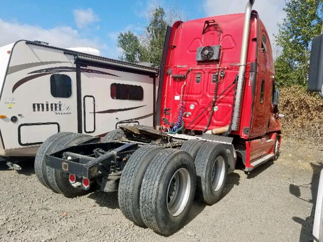 1FUJGLDR2ALAL9534 - 2010 FREIGHTLINER CASCADIA 1 RED photo 4