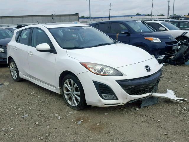 JM1BL1H60A1349220 - 2010 MAZDA 3 S WHITE photo 1