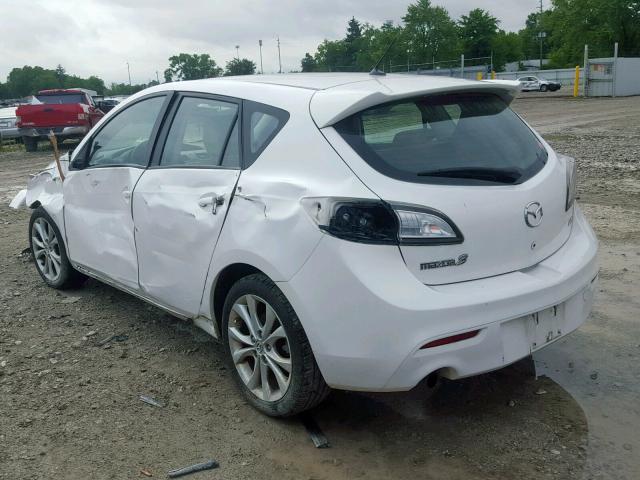 JM1BL1H60A1349220 - 2010 MAZDA 3 S WHITE photo 3