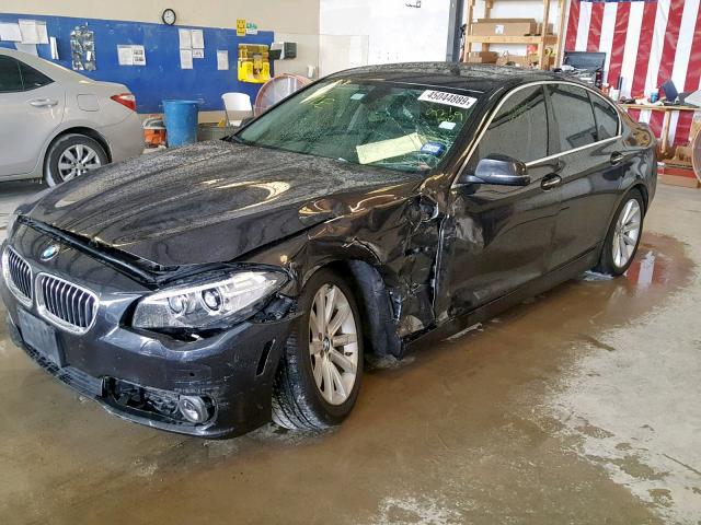 WBA5B1C51FD921509 - 2015 BMW 535 I BLACK photo 2