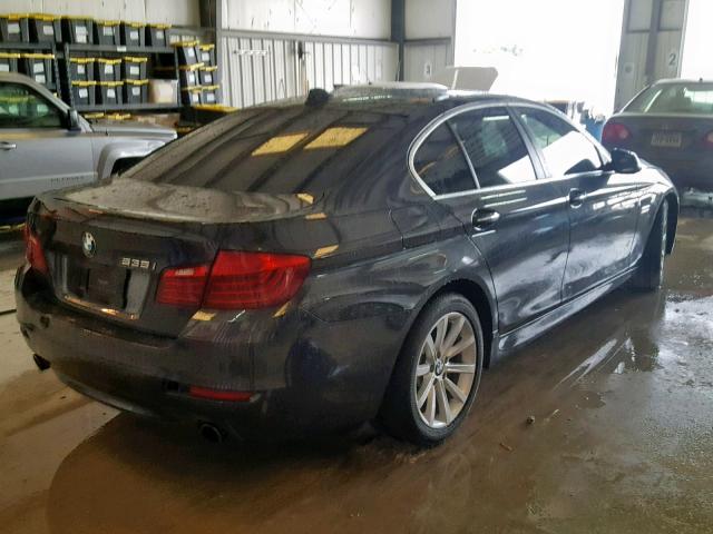 WBA5B1C51FD921509 - 2015 BMW 535 I BLACK photo 4