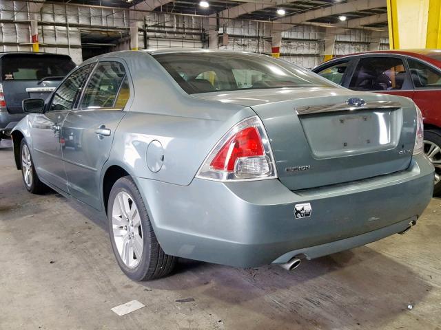 3FAHP08126R179443 - 2006 FORD FUSION SEL SILVER photo 3