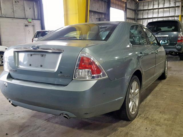 3FAHP08126R179443 - 2006 FORD FUSION SEL SILVER photo 4