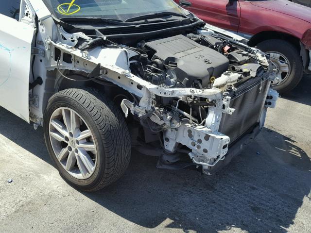 4T1BK1EB7DU026365 - 2013 TOYOTA AVALON BAS WHITE photo 9