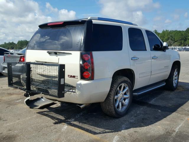 1GKFK03209R199744 - 2009 GMC YUKON DENA WHITE photo 4