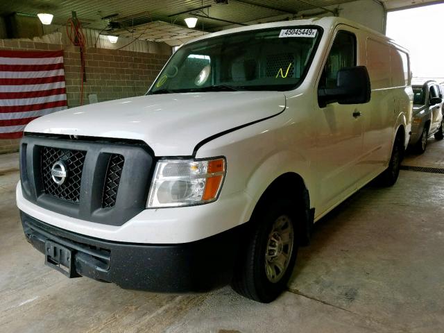 1N6BF0KY6GN801360 - 2016 NISSAN NV 1500 S WHITE photo 2