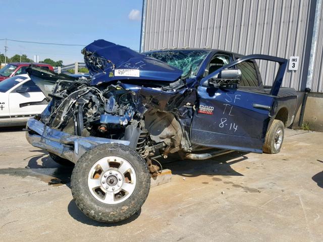 3C6UD5CL1CG335882 - 2012 DODGE RAM 2500 S ლურჯი ფოტო 2