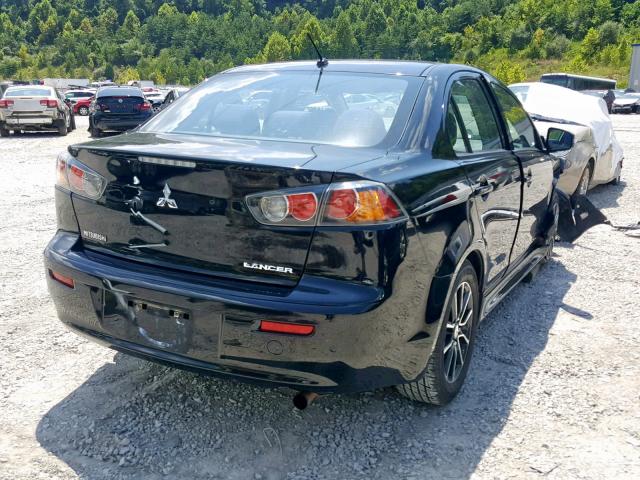 JA32U2FU6FU020319 - 2015 MITSUBISHI LANCER ES BLACK photo 4