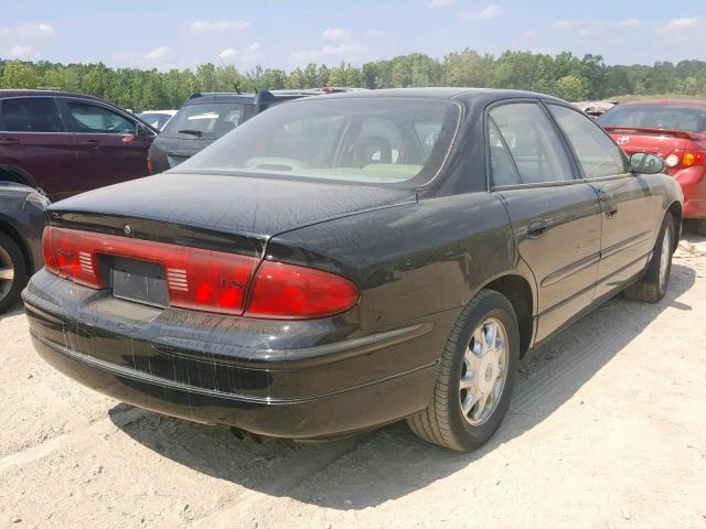 2G4WB55K321298834 - 2002 BUICK REGAL LS BLACK photo 4