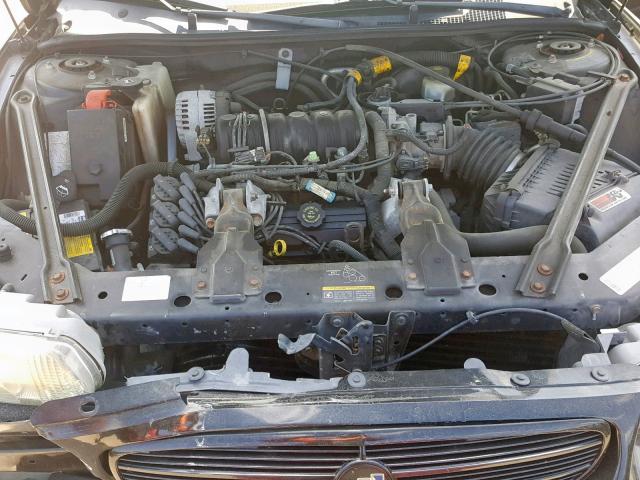 2G4WB55K321298834 - 2002 BUICK REGAL LS BLACK photo 7