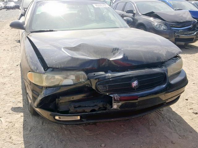 2G4WB55K321298834 - 2002 BUICK REGAL LS BLACK photo 9