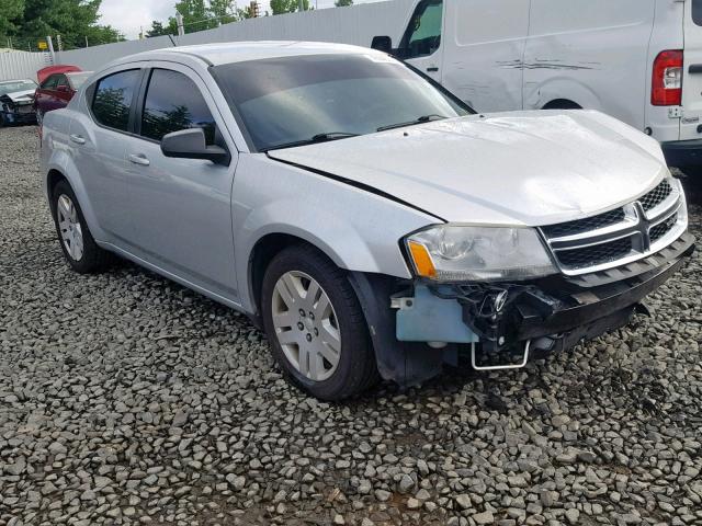 1B3BD4FG7BN575714 - 2011 DODGE AVENGER EX SILVER photo 1