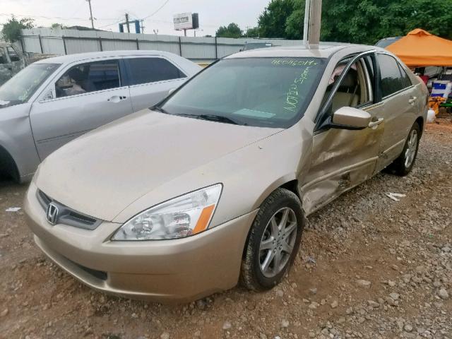 1HGCM66583A051026 - 2003 HONDA ACCORD GOLD photo 2