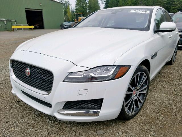 SAJBE4BV8HCY45958 - 2017 JAGUAR XF PRESTIG WHITE photo 2