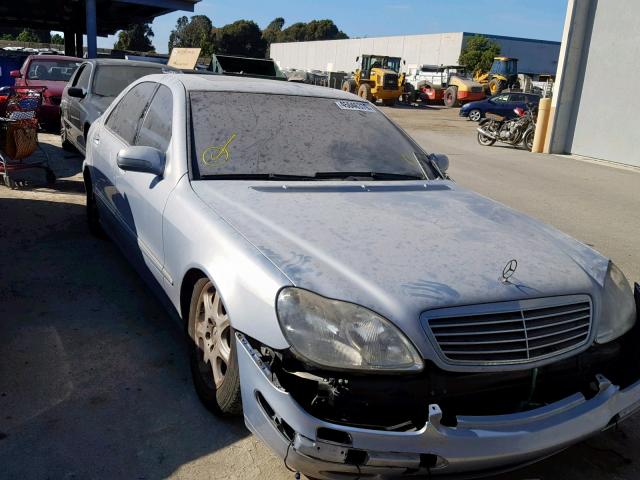 WDBNG75J31A152943 - 2001 MERCEDES-BENZ S 500 SILVER photo 1