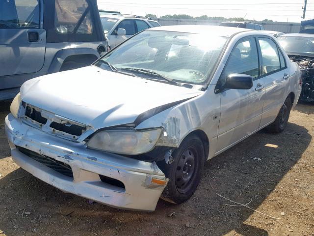 JA3AJ26E73U087942 - 2003 MITSUBISHI LANCER ES SILVER photo 2