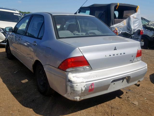 JA3AJ26E73U087942 - 2003 MITSUBISHI LANCER ES SILVER photo 3