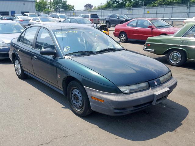 1G8ZH5280VZ217206 - 1997 SATURN SL1 GREEN photo 1