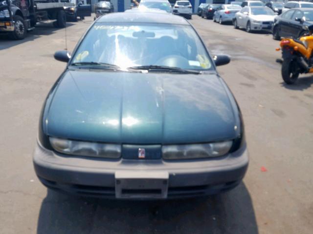 1G8ZH5280VZ217206 - 1997 SATURN SL1 GREEN photo 9