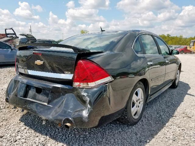 2G1WC5EM9A1176537 - 2010 CHEVROLET IMPALA LTZ BLACK photo 4