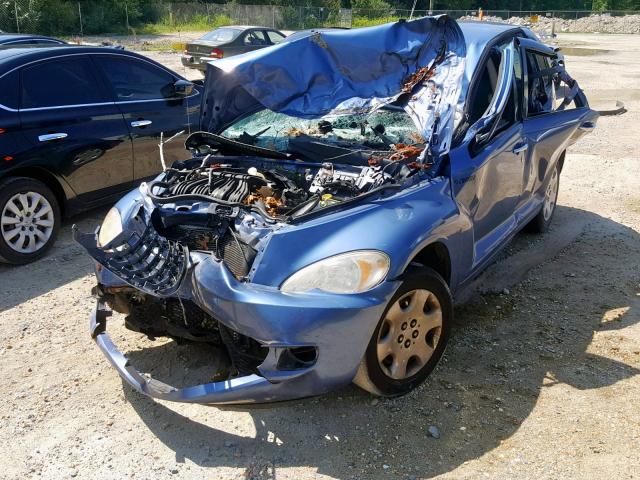 3A4FY48B76T274544 - 2006 CHRYSLER PT CRUISER BLUE photo 2