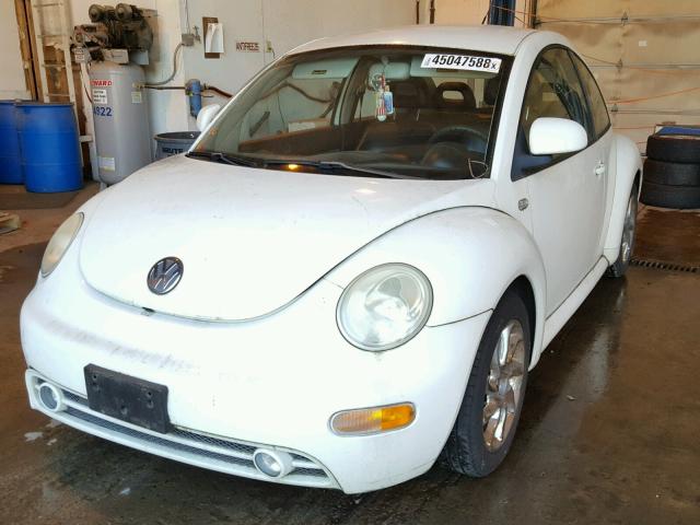 3VWCA21CXXM420660 - 1999 VOLKSWAGEN NEW BEETLE WHITE photo 2