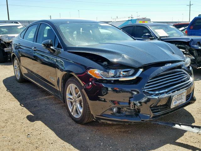 3FA6P0SU5GR123024 - 2016 FORD FUSION TIT BLACK photo 1