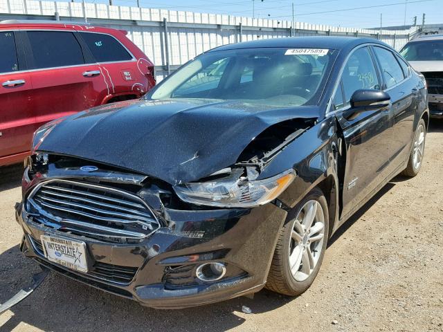 3FA6P0SU5GR123024 - 2016 FORD FUSION TIT BLACK photo 2