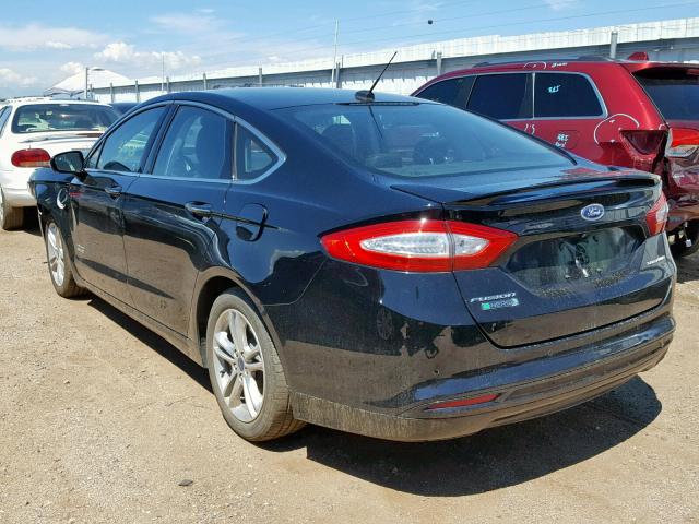 3FA6P0SU5GR123024 - 2016 FORD FUSION TIT BLACK photo 3