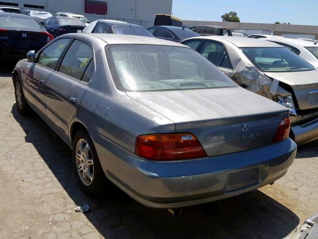 19UUA56721A011689 - 2001 ACURA 3.2TL GREEN photo 3